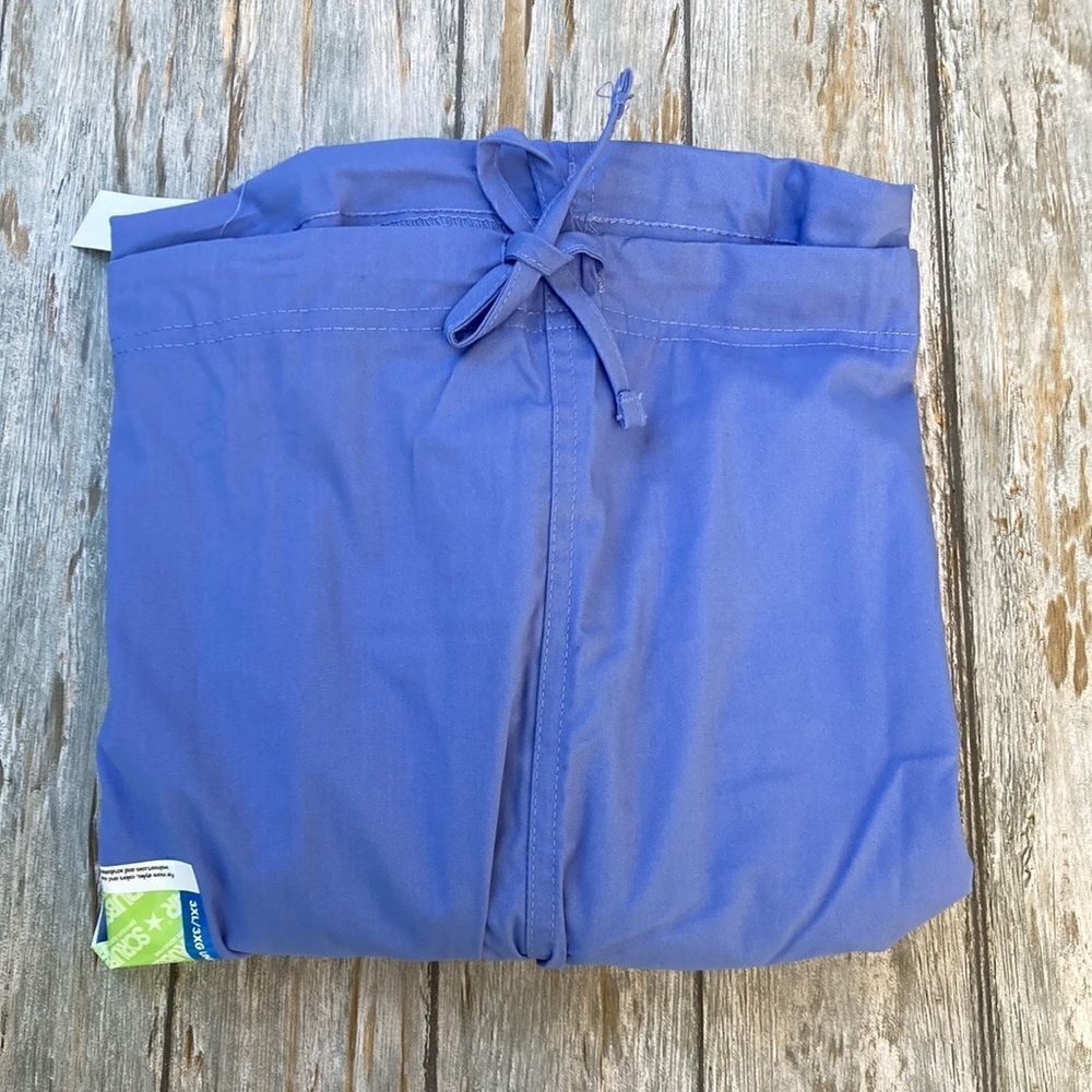 Women’s Men’s Unisex Cargo Drawstring Scrub Pants Size 3XL